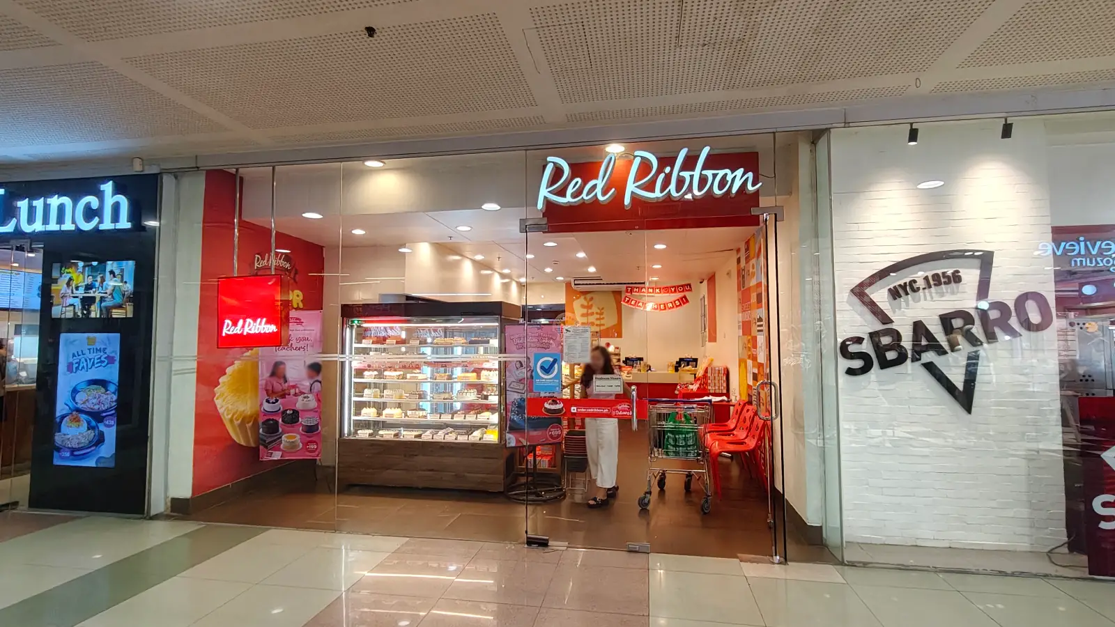 RED RIBBON in SM City North EDSA